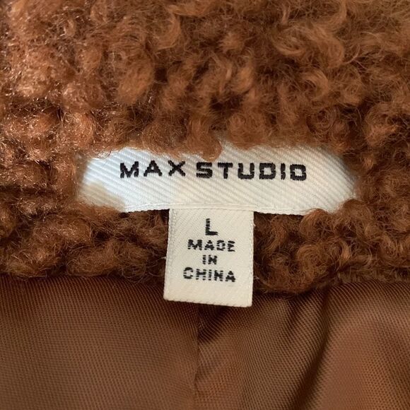 Max Studio Faux Fur Jacket - Picture 6 of 9